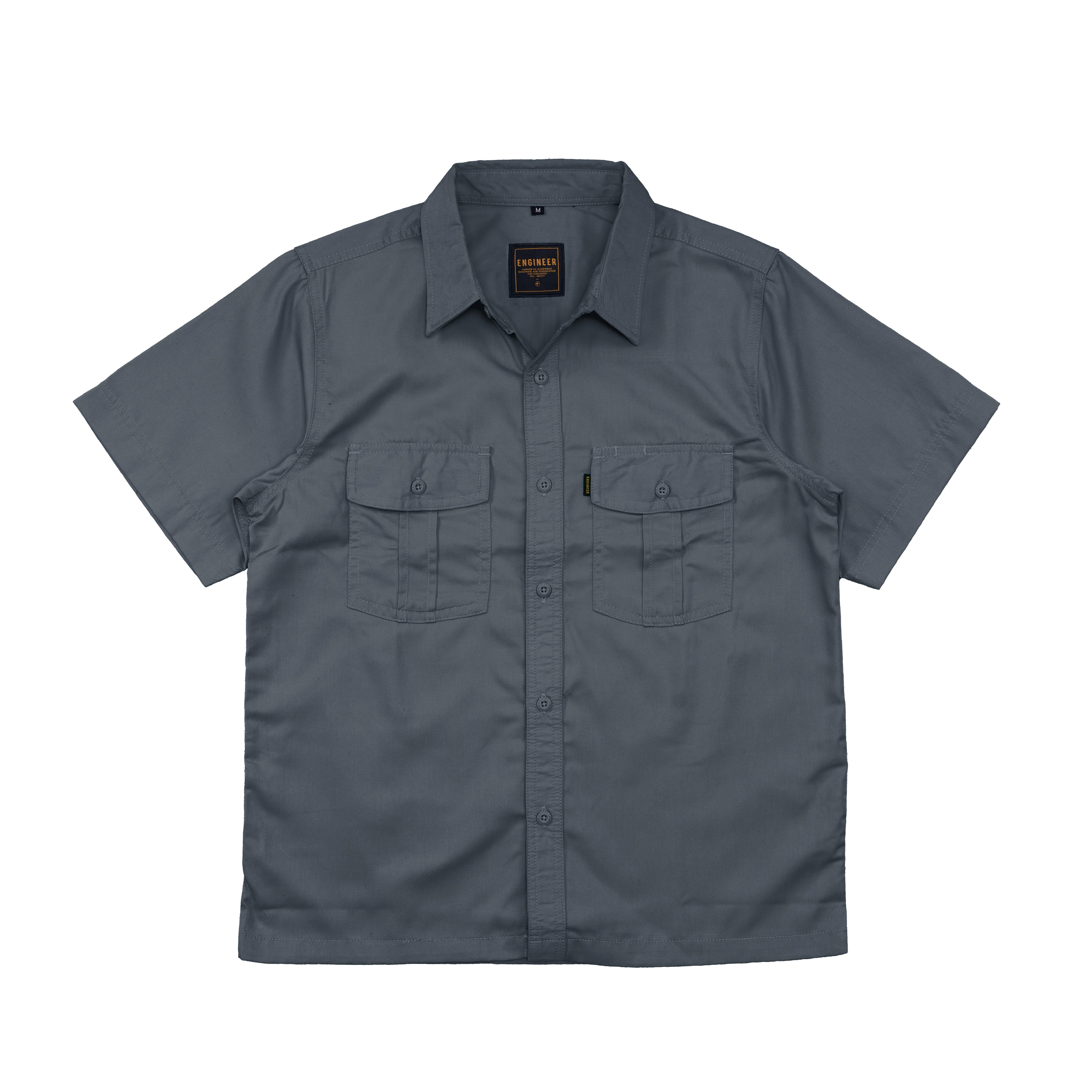 Basic Charcoal - Workshirt Basic Regular