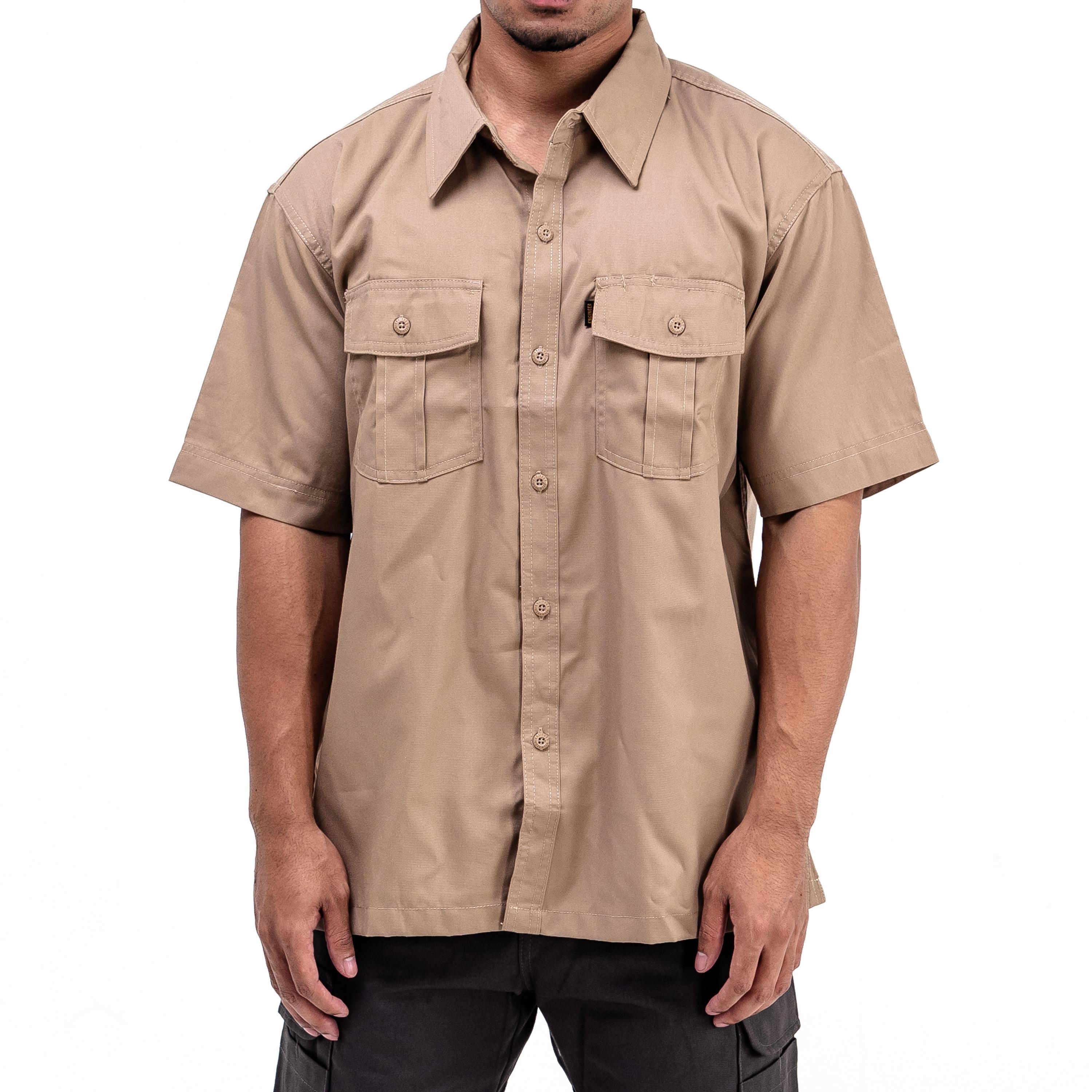 Basic Khaki - Workshirt Basic Regular