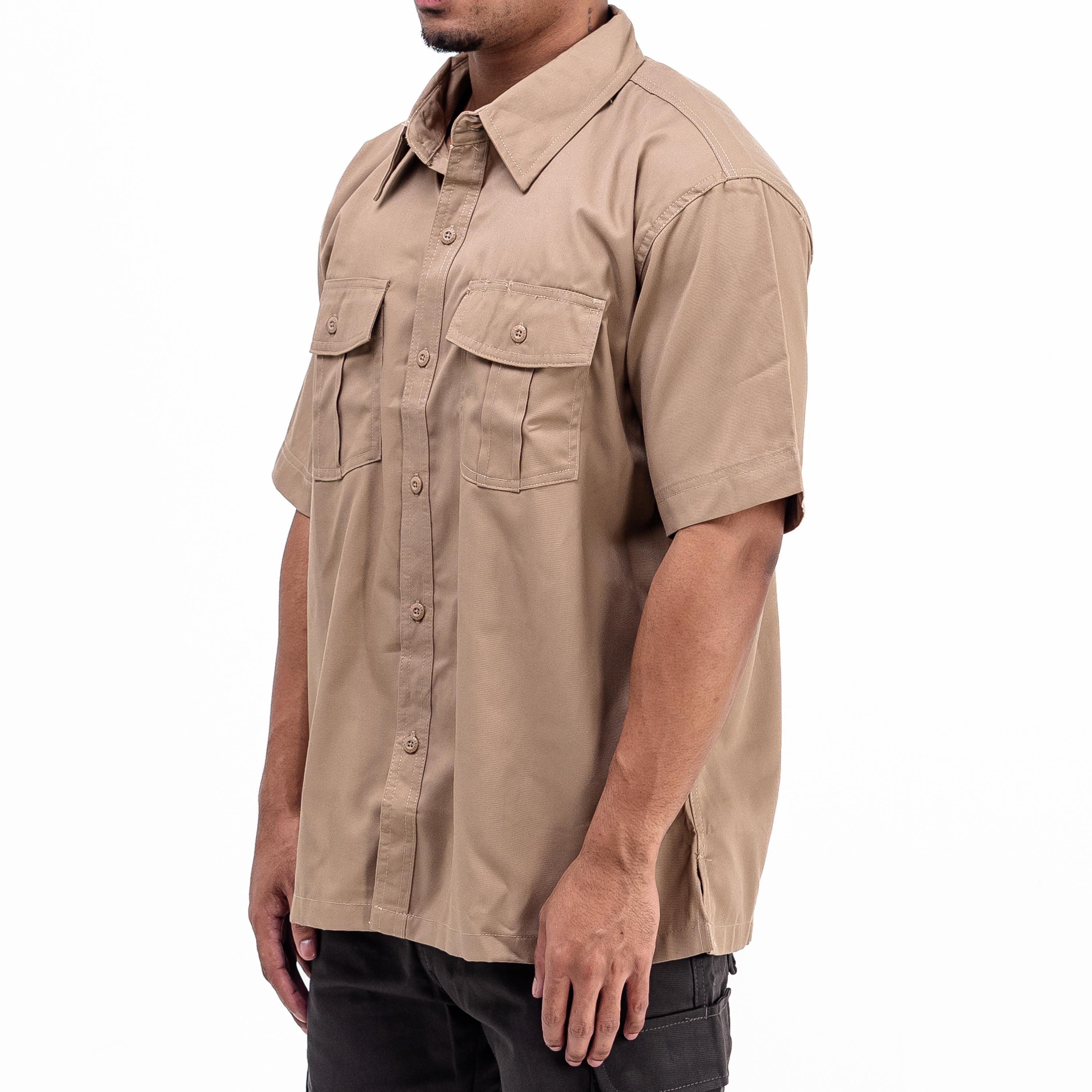 Basic Khaki - Workshirt Basic Regular