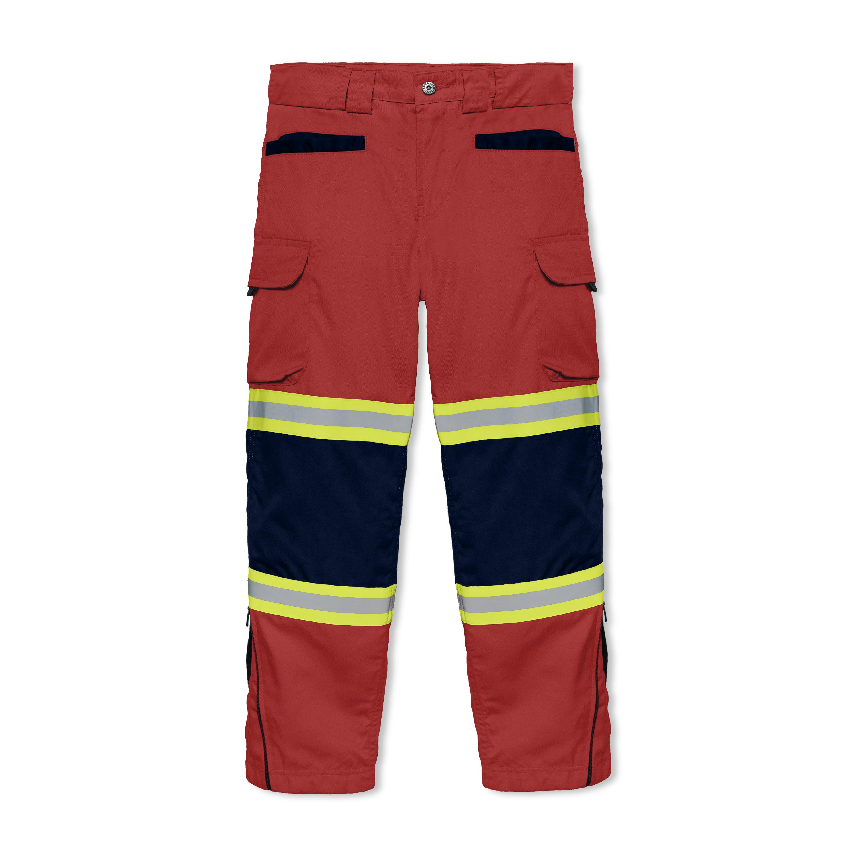RIDGE RED - Reflector Workpants Hi-Vis Series