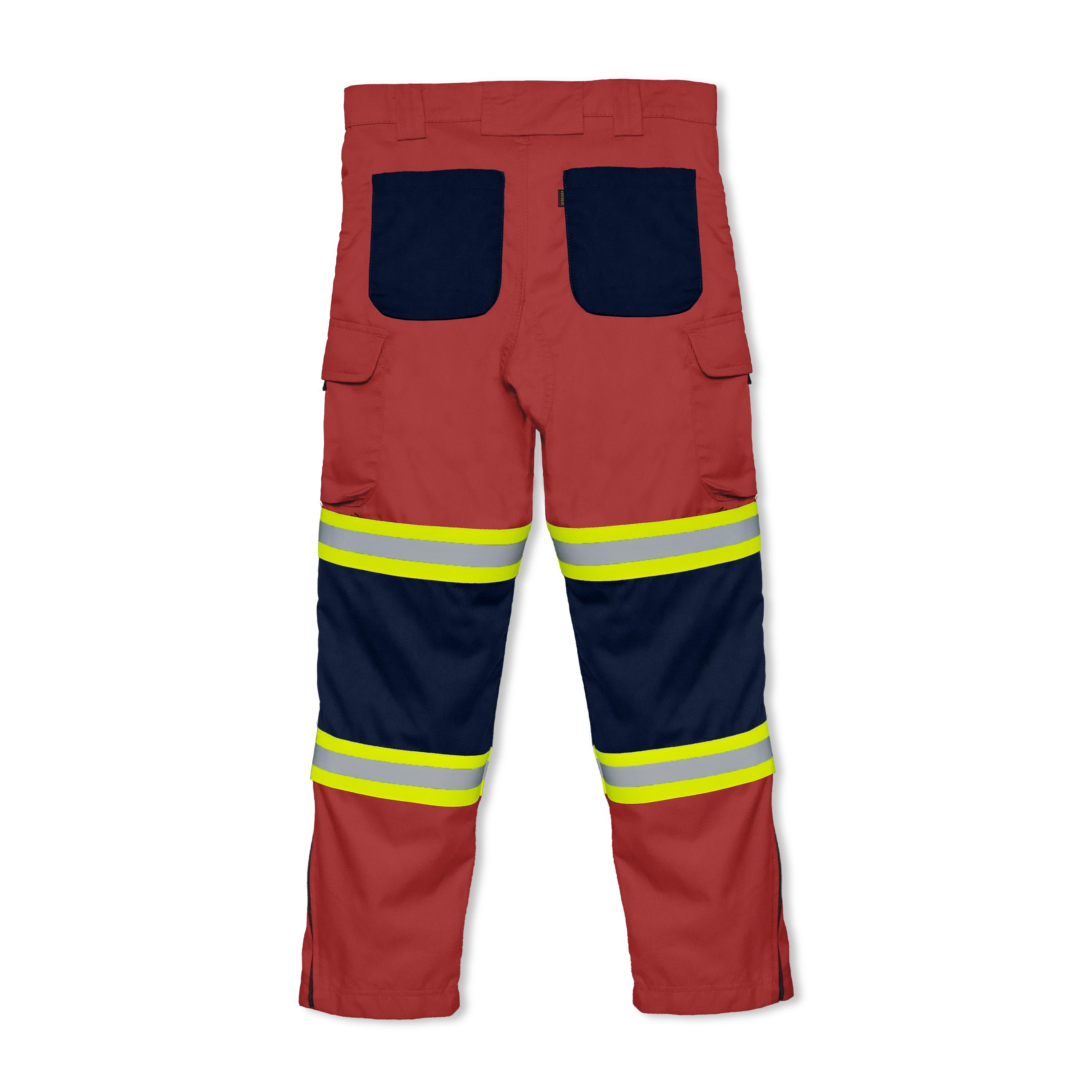RIDGE RED - Reflector Workpants Hi-Vis Series