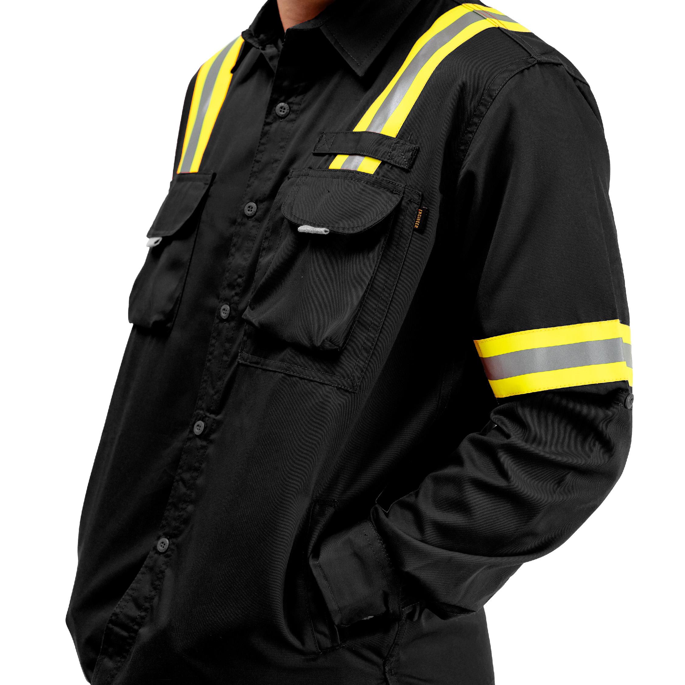 LOGGING BLACK - Safety Reflector Fieldshirt