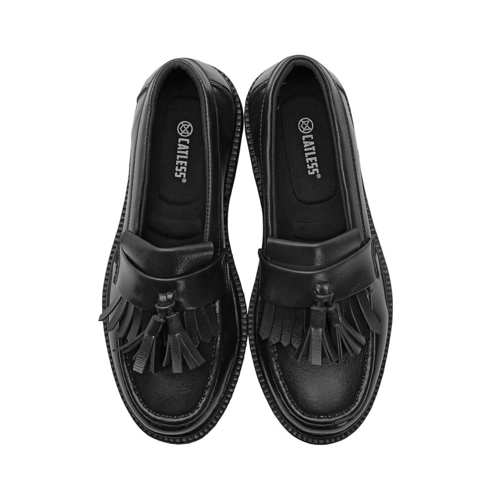 CATLESS - Sepatu loafers pria dan wanita casual kets semi formal leather unisex