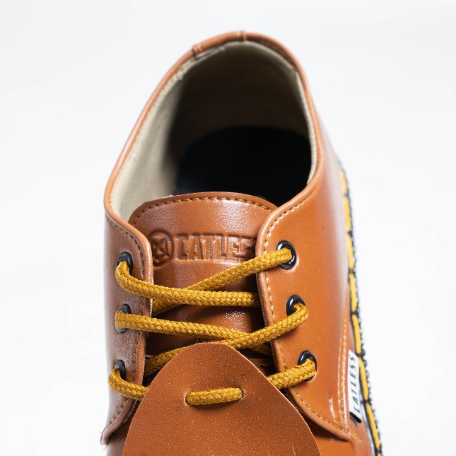 Sepatu Catless Ohio Tan - oxford casual formal Loafers Boots Kulit