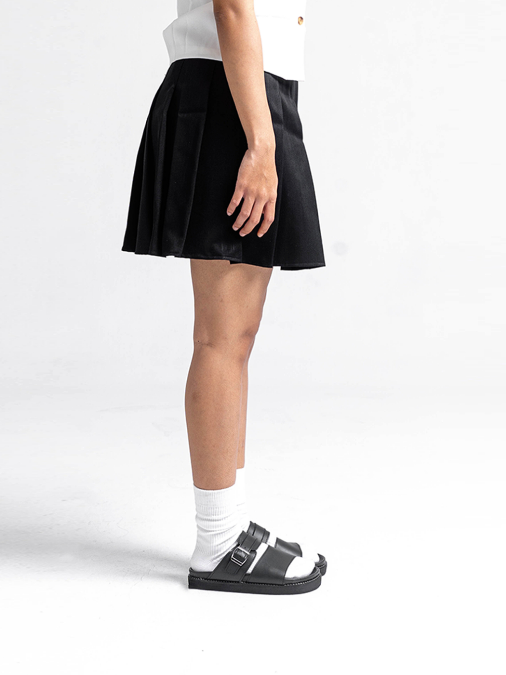 Catless - Louie Black - Sandal Slide Pria Slop Casual Outdoor