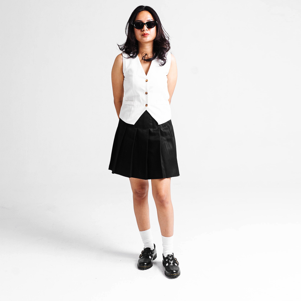 Sepatu Catless Valencia Black - Sepatu Slip On Loafers Boots Kulit Wanita
