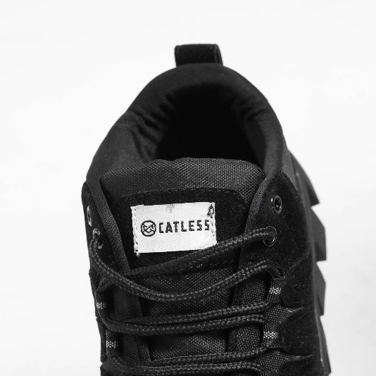 Catless Sepatu boots Safety Pria Everest Hitam - Sepatu Outdoor Gunung Pria Dengan Ujung Besi