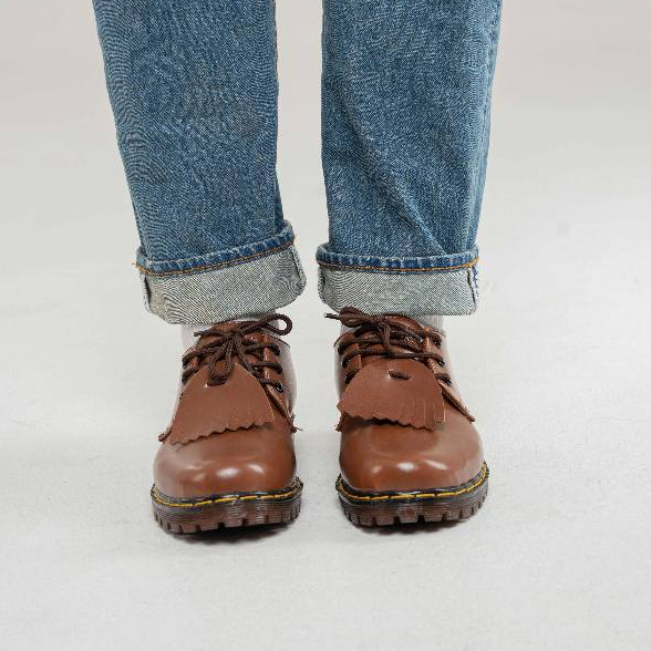 Sepatu Catless Ohio Brown - Sepatu pria oxford Loafers Boots Kulit formal kerja casual