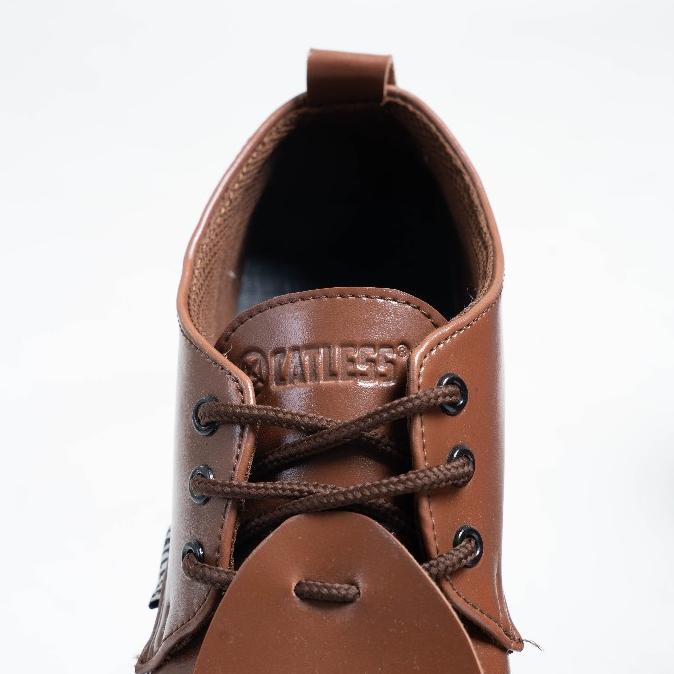 Sepatu Catless Ohio Brown - Sepatu pria oxford Loafers Boots Kulit formal kerja casual