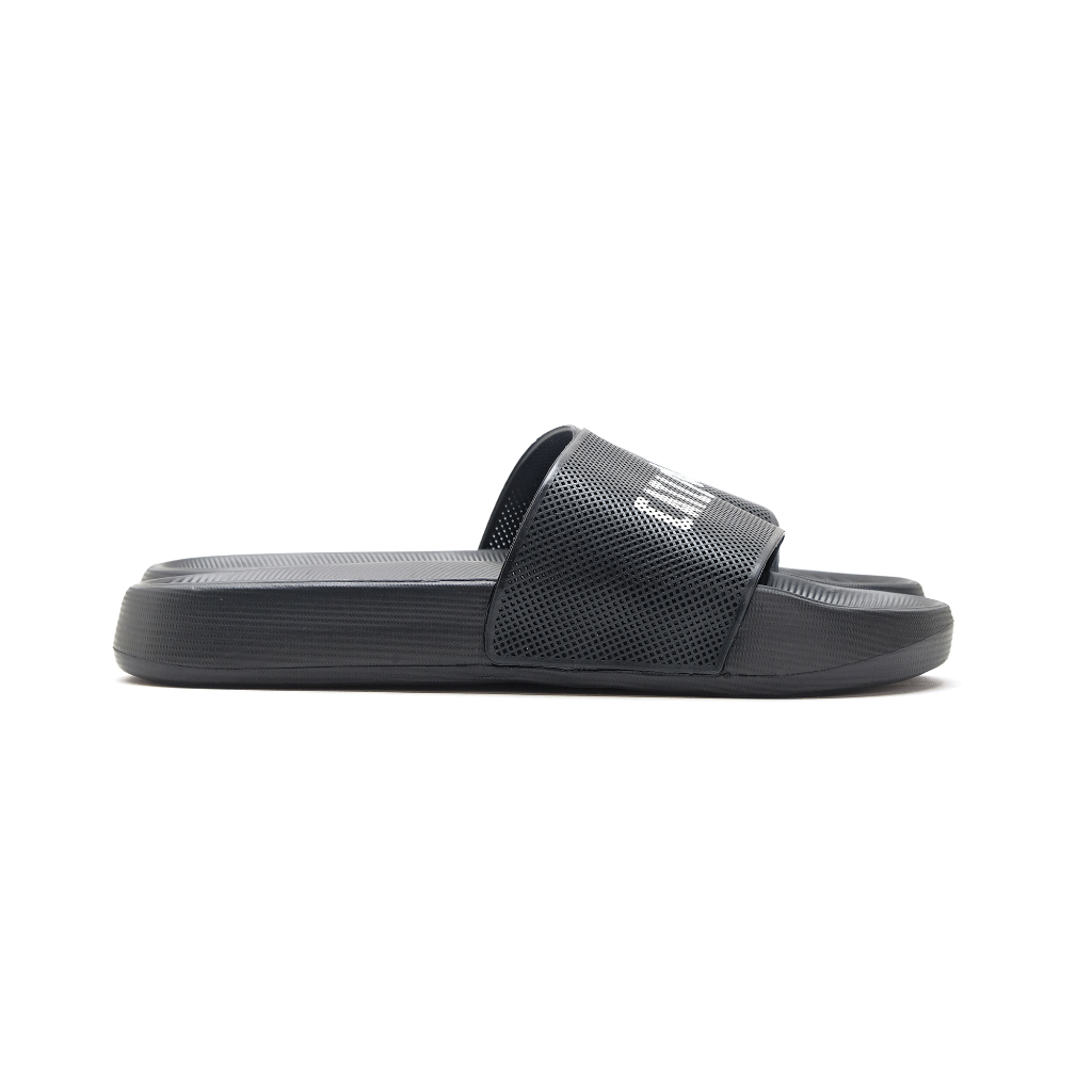 CATLESS Sandal Slip On Pria Karet - Sandal Slide Flip Flop - Sendal Slop - Jamie Hitam