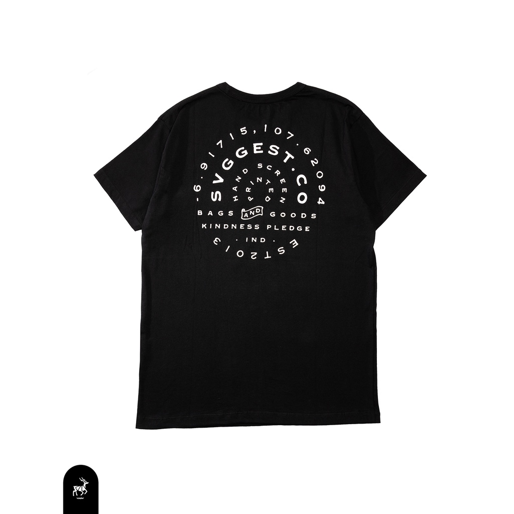 Tees/T-Shirt Typeface 01 - Black