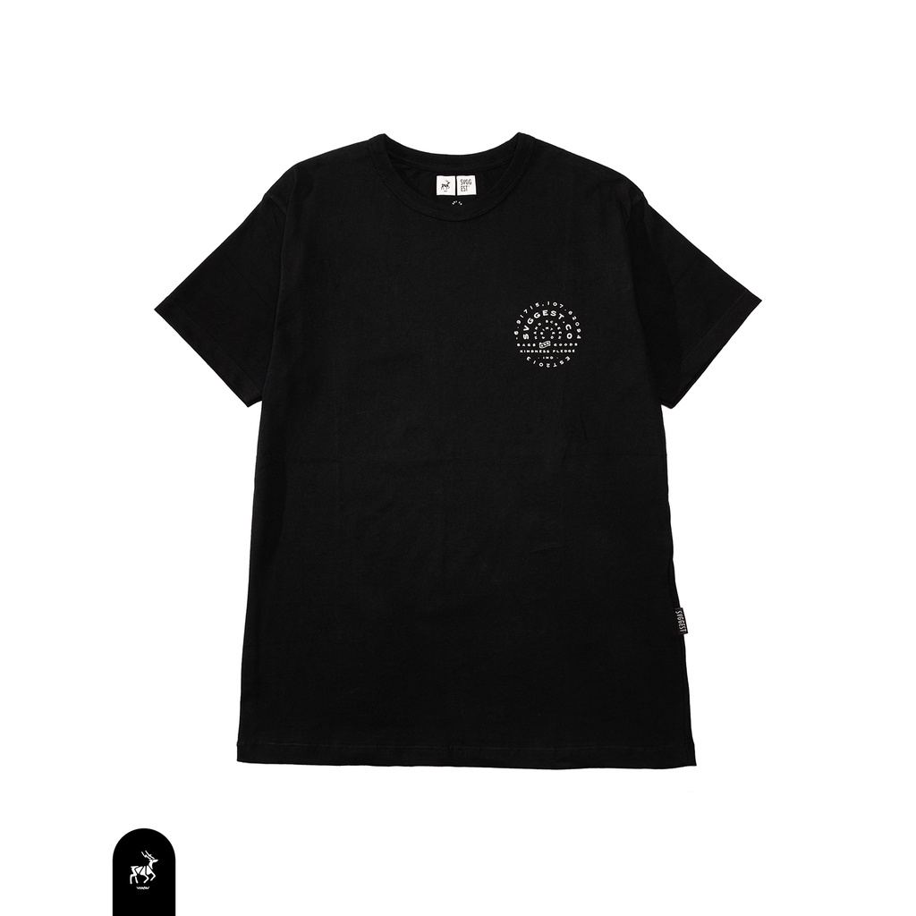 Tees/T-Shirt Typeface 01 - Black