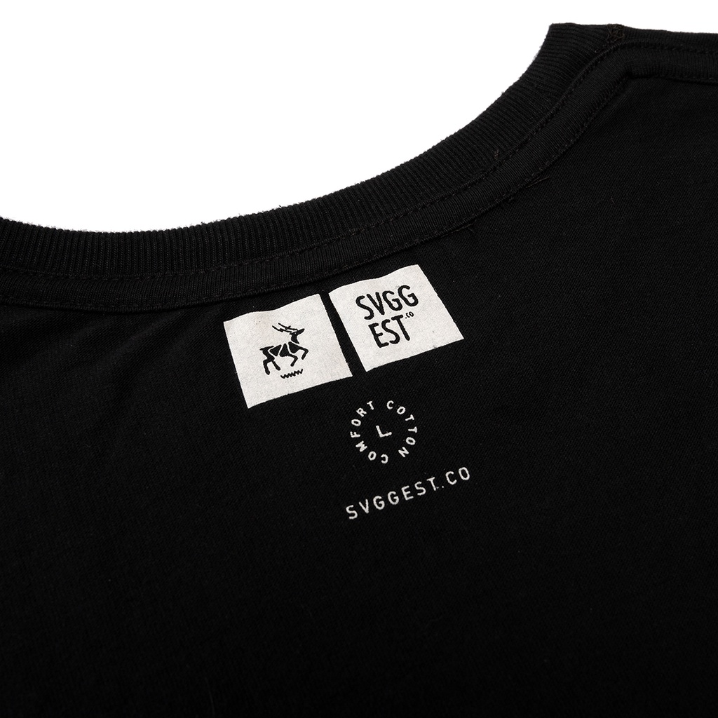 Tees/T-Shirt Typeface 01 - Black