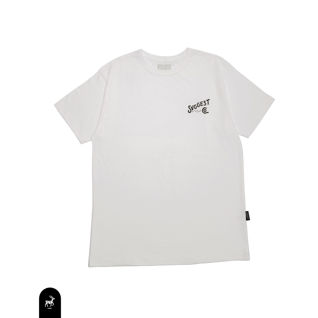 Svggest Tees/T-Shirt Typeface 02 - White