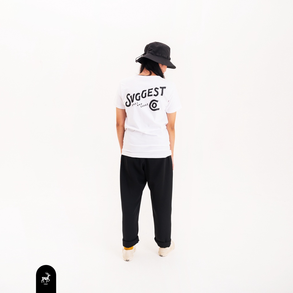 Svggest Tees/T-Shirt Typeface 02 - White