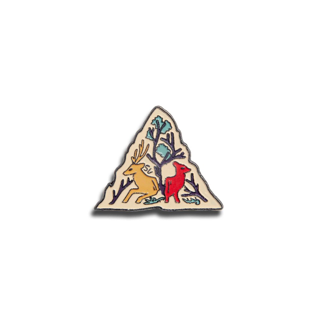Svggest Enamel Pin - A Herd of Deer