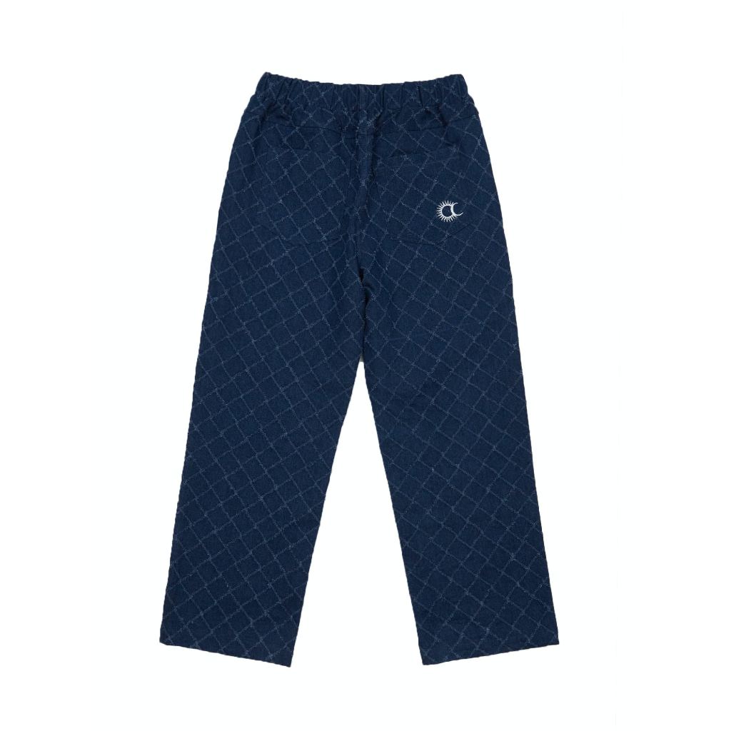 ROOMDOSIS Cross Fringe Denim