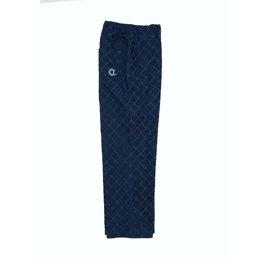 ROOMDOSIS Cross Fringe Denim
