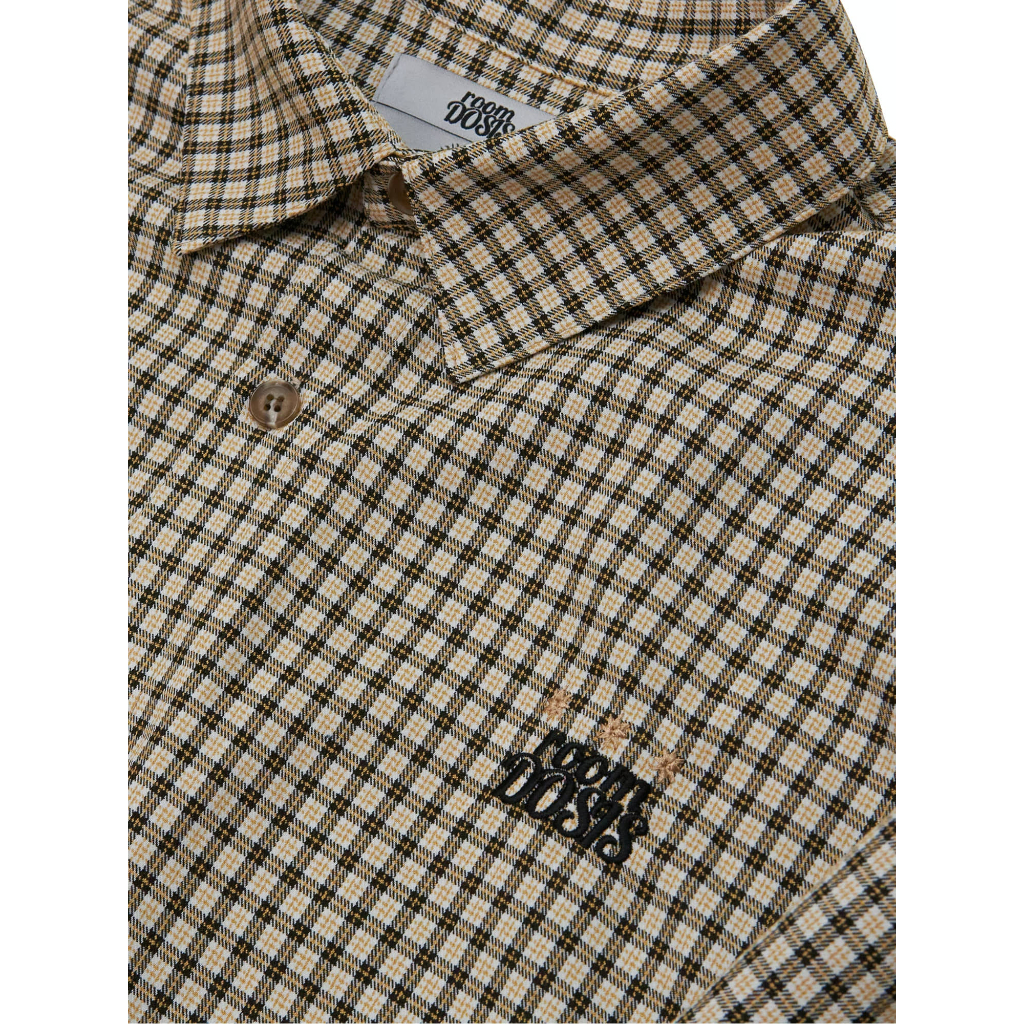 ROOMDOSIS Oversize Check Shirts - Kotak Kotak