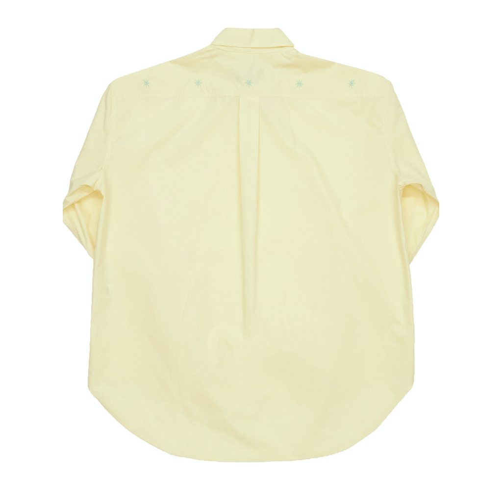 ROOMDOSIS  Oversize Star Shirts - Light Yellow