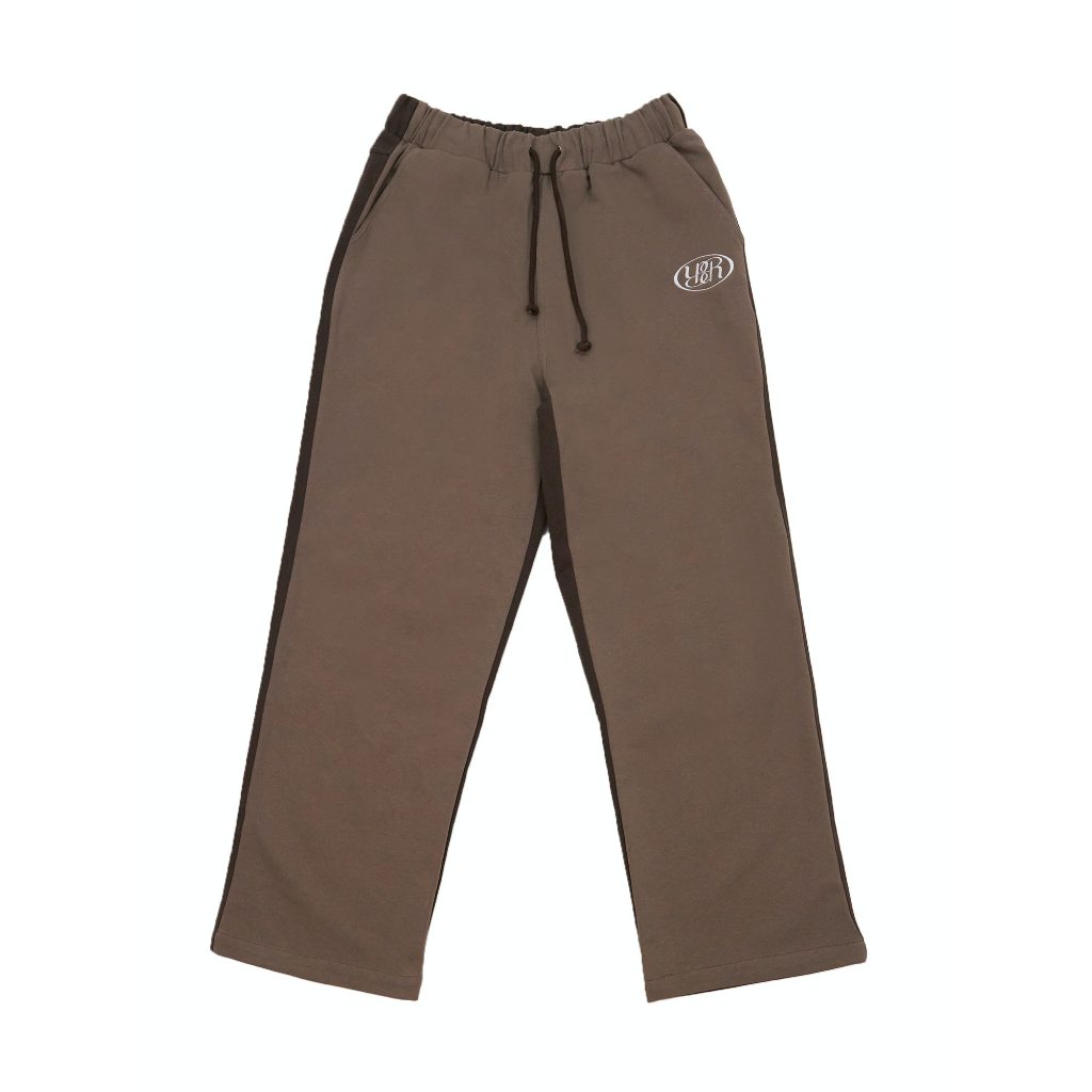 ROOMDOSIS Twotone Combi Pants - Brown