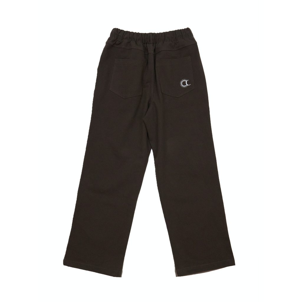 ROOMDOSIS Twotone Combi Pants - Brown