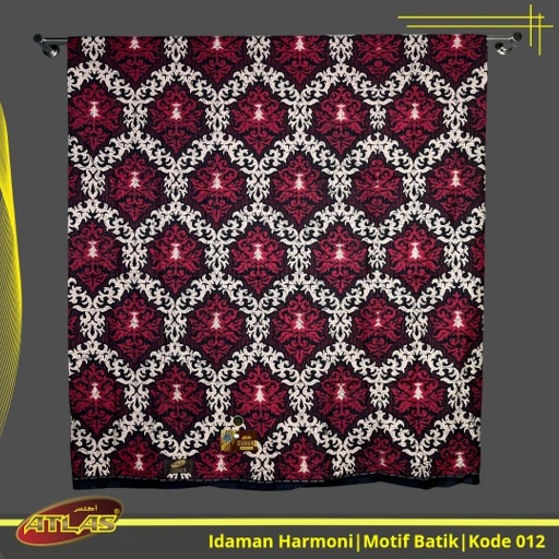 Image of Sarung ATLAS Batik Idaman Harmoni Bahan Katun Halus dan Lembut [Garansi Original]
