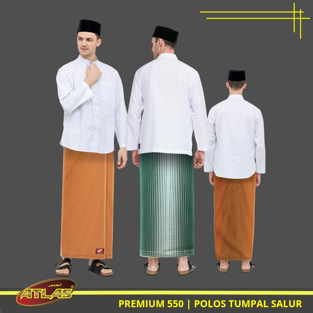 10 Pcs Grosir Sarung ATLAS Premium 550 Kombinasi MIX Bahan Halus dan Lembut
