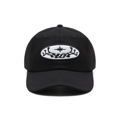 Image of Rich Logo Patch Polocaps Black