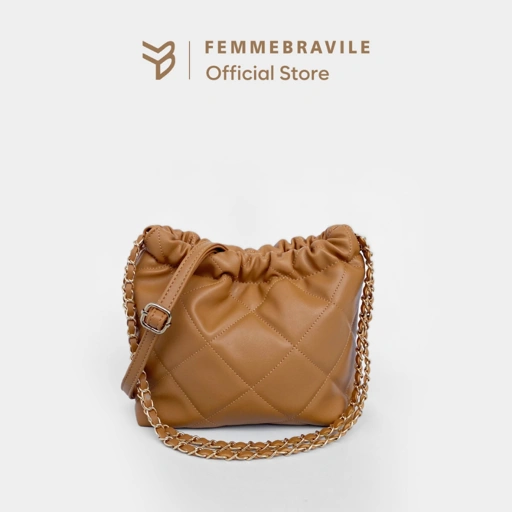 Image of Femmebravile - Gretel Leather Mini - Tas Selempang Wanita - Slingbag - Shoulderbag - Fashion Women