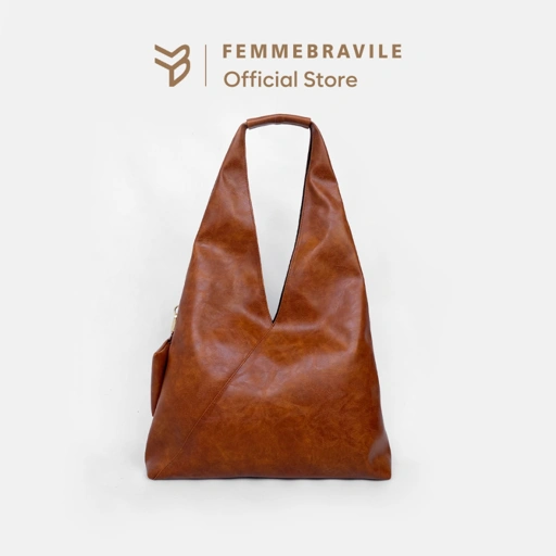 Image of Femmebravile - Nayla Bag - Totebag Wanita - Tas Kuliah Wanita - Shoulder Bag - Tote Bag Cantik