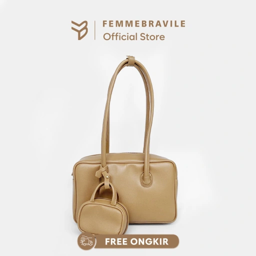 Image of Femmebravile - Kyomi Bag - Tas Wanita - Shoulder Bag - Tas Bahu - Fashion Women