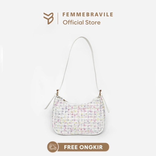 Image of Femmebravile - Ella Bag - Tas Wanita - Shoulderbag - Tas Bahu - Fashion Bag - Tas Tangan Wanita
