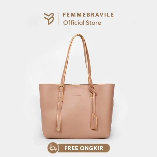 Image of Femmebravile - Tas Wanita - Totebag - Fashion Wanita - Shoulder Bag - Totebag Kuliah - Arma Bag