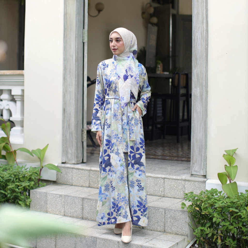 Raya Series Magnolia - Dress Outer Blue