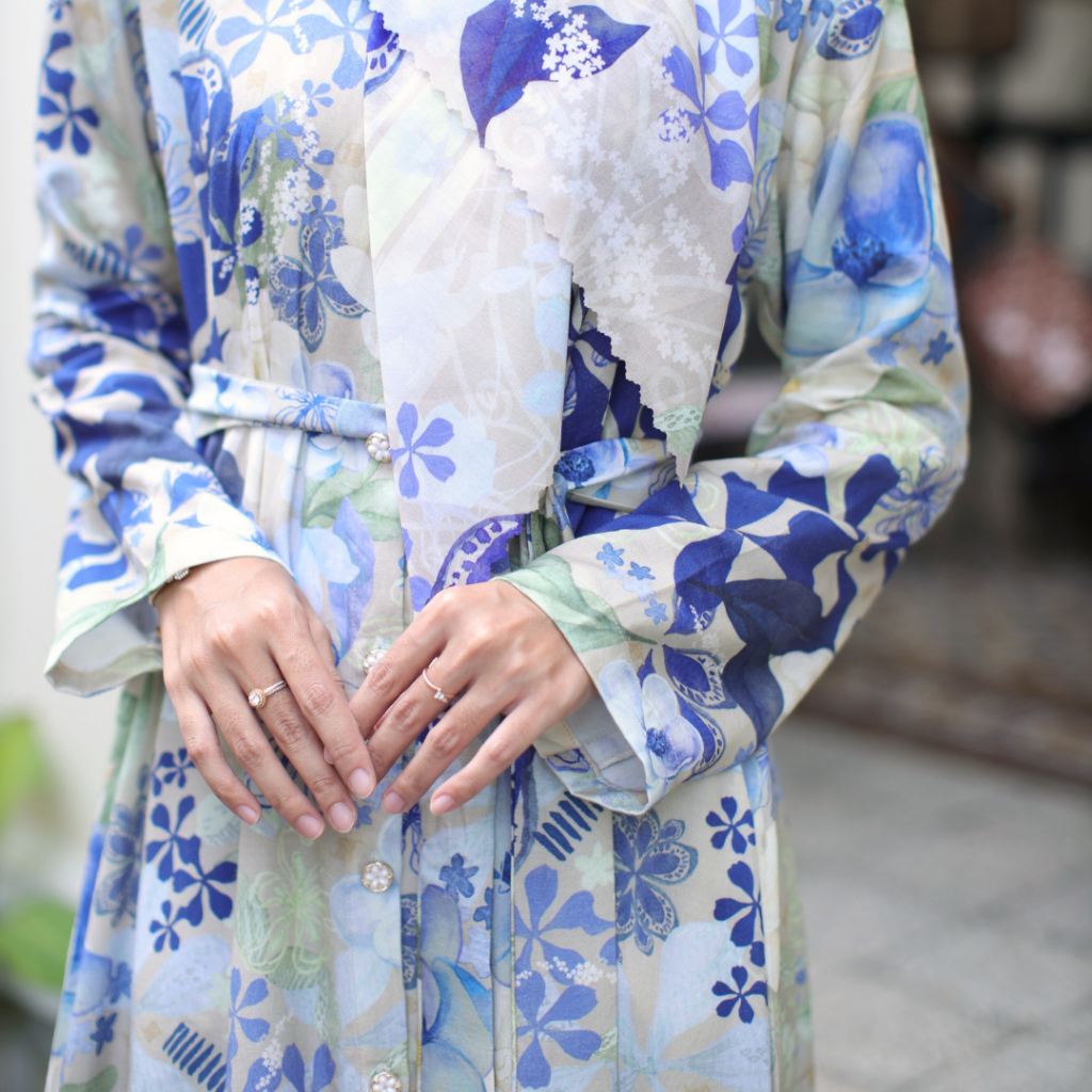 Raya Series Magnolia - Dress Outer Blue