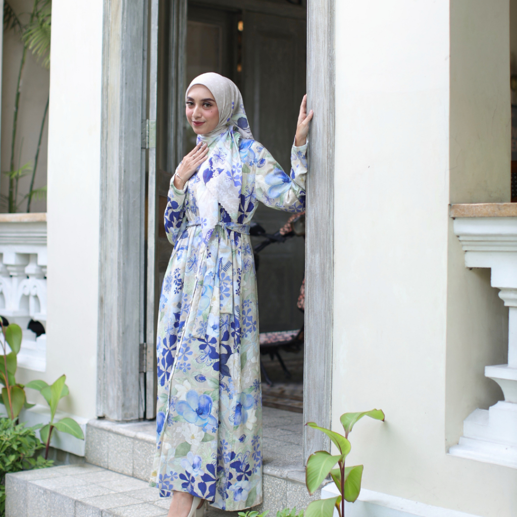 Raya Series Magnolia - Dress Outer Blue