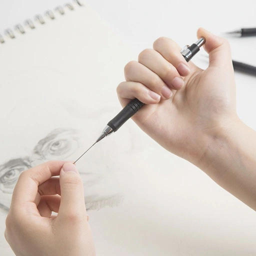 Image of Mechanical Pencil Pensil Mekanik - Monami Drawing Cap 0.5 mm