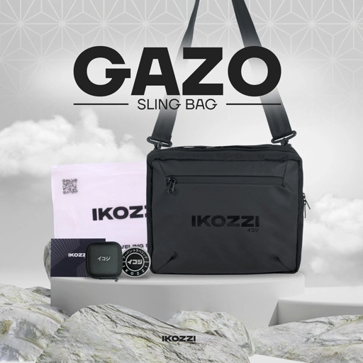 Image of Ikozzi Gazo - Sling Bag - Tas Tablet 13 Inc - Handbag pria