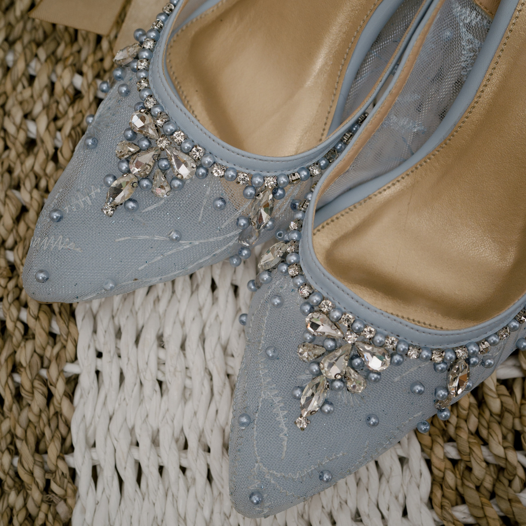 Deu_Calantha Wedding Shoes Sepatu Pesta Ankle Strap Vanesa 7 cm