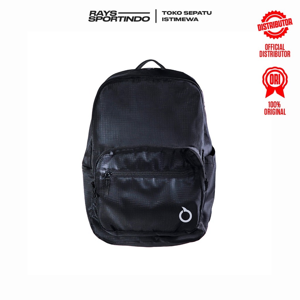 ORTUSEIGHT CHARGE BACKPACK BLACK SILVER