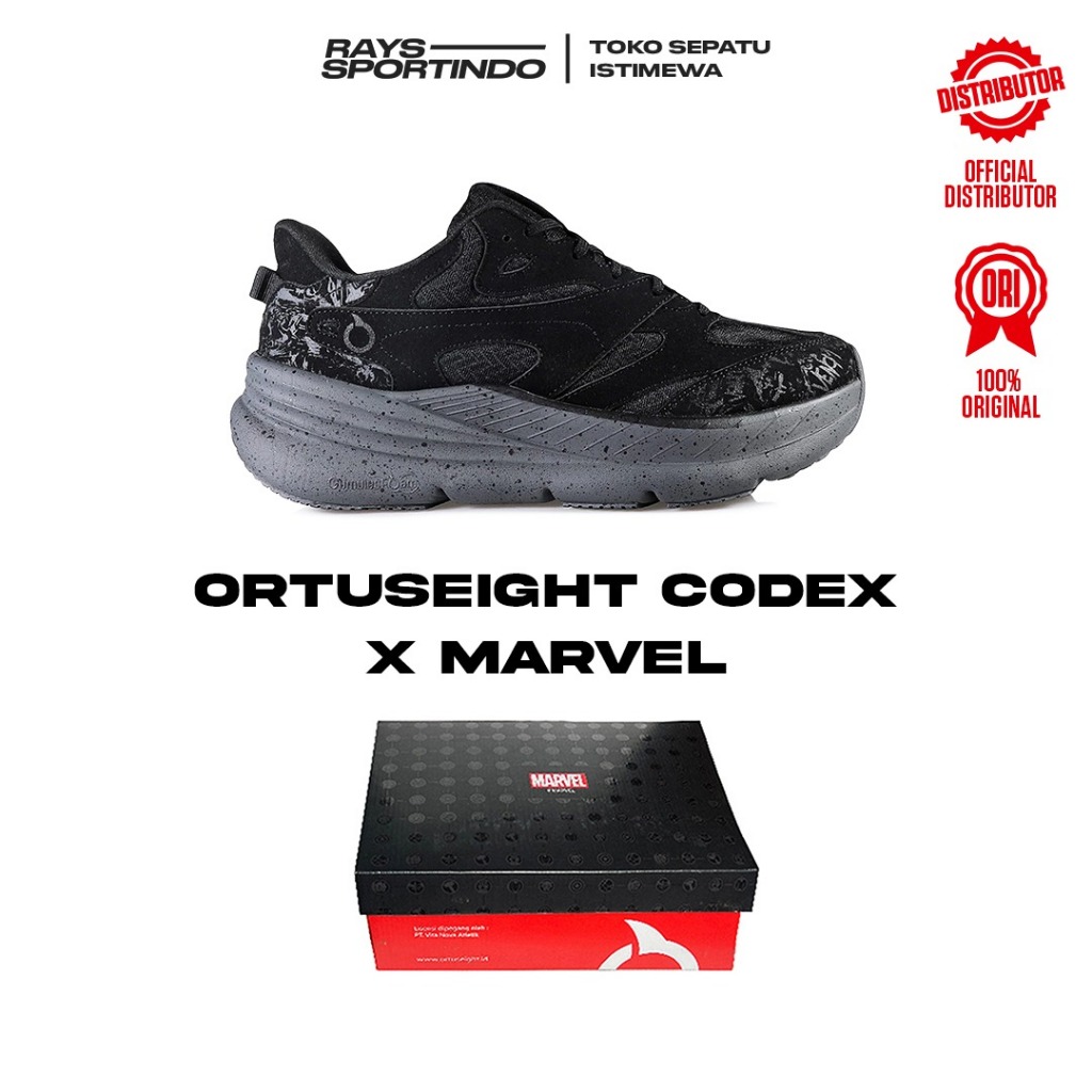 SEPATU CASUAL ORTUSEIGHT CODEX X MARVEL SPECIAL EDITION