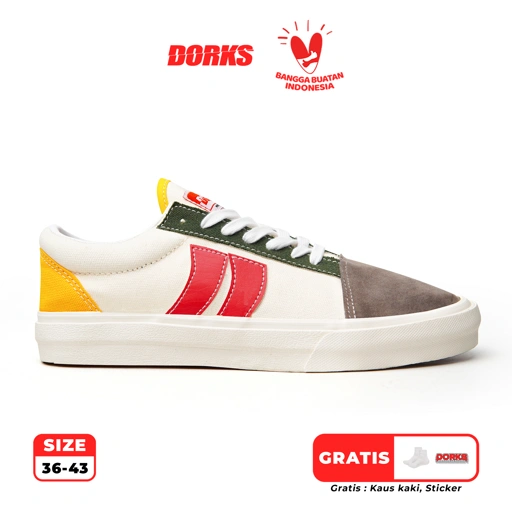 Image of Dorks Skate Young - Sepatu Sneakers Casual Pria Wanita Sepatu Sekolah Dorks