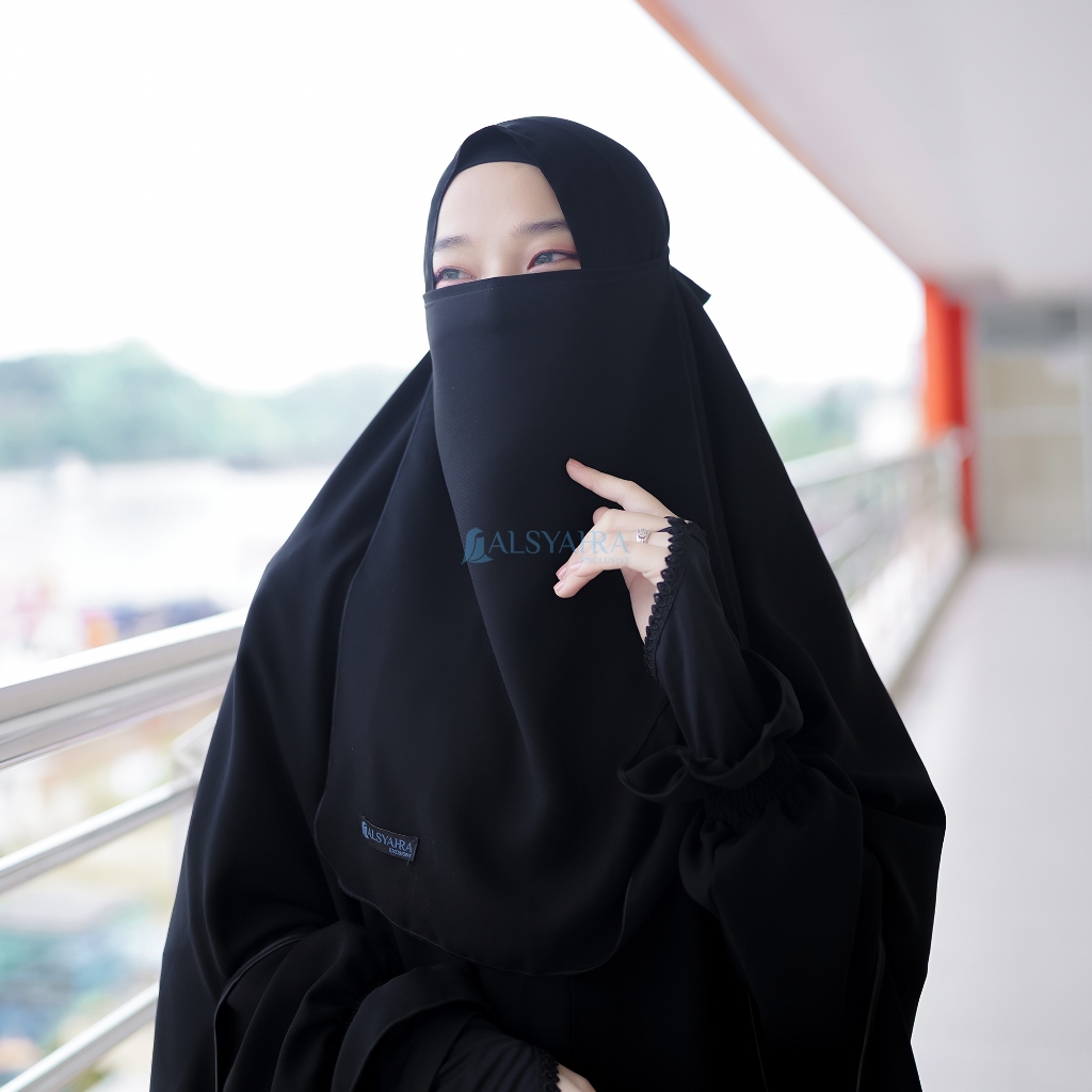 Alsyahra Exclusive - Cadar Tali Basic Soft Jetblack