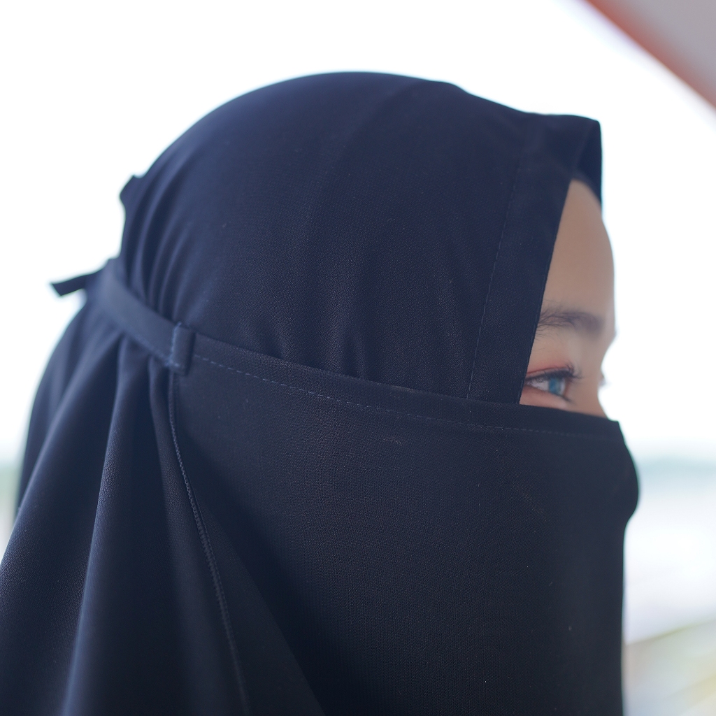Alsyahra Exclusive - Cadar Tali Basic Soft Jetblack