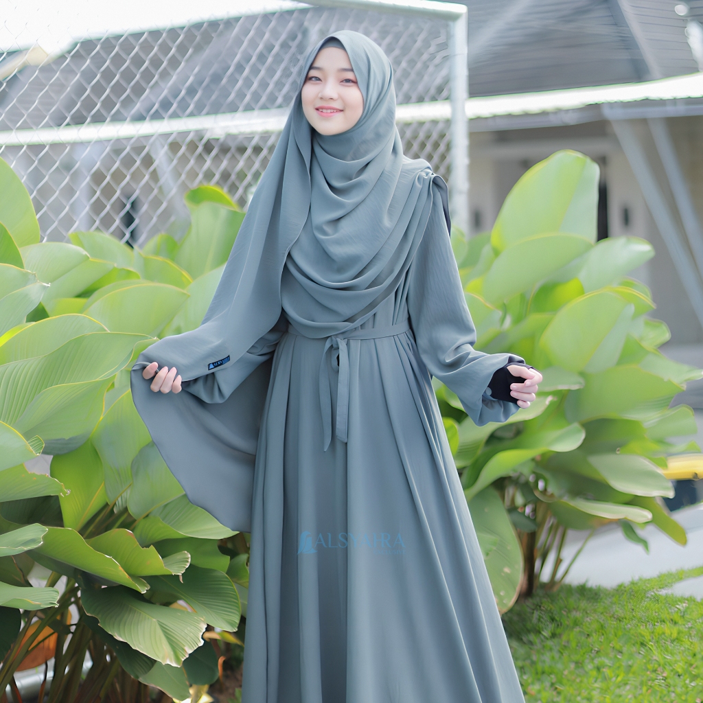 Alsyahra Exclusive - Set Pashmina Annisa Cadar Tali Luxury Airflow Premium