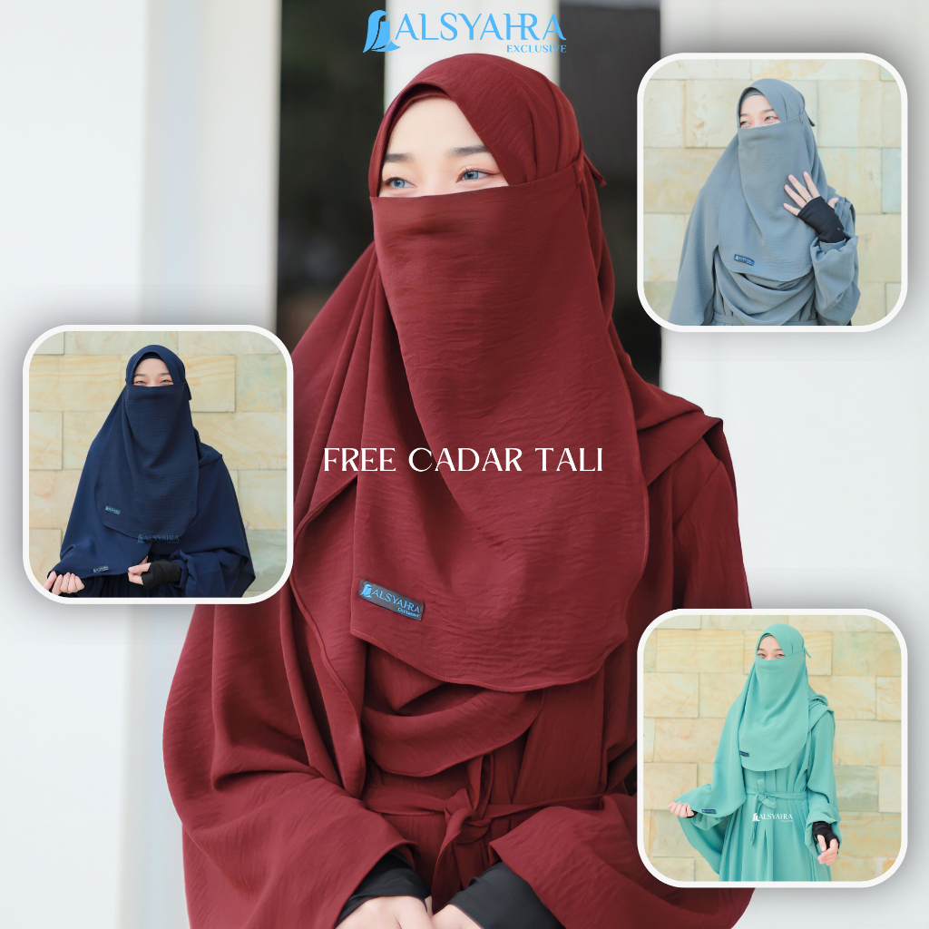 Alsyahra Exclusive - Set Pashmina Annisa Cadar Tali Luxury Airflow Premium