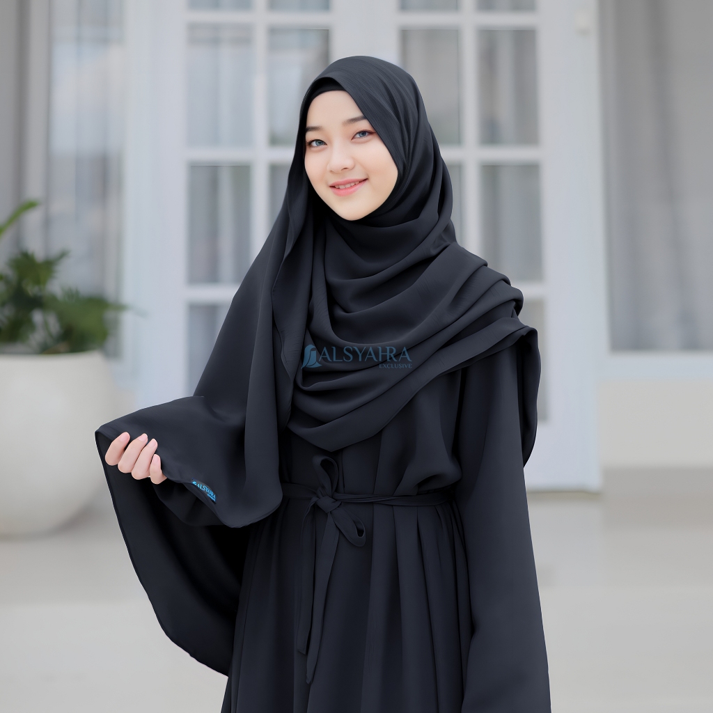 Alsyahra Exclusive - Set Pashmina Annisa Cadar Tali Luxury Airflow Premium